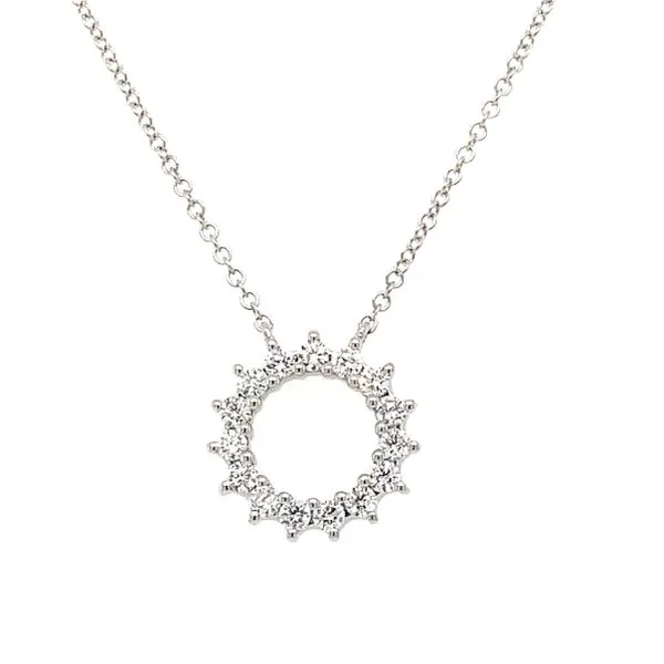 Diamond Circle Necklace Simon Jewelers High Point, NC