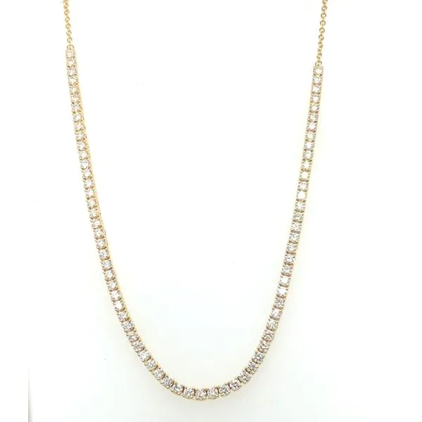 Uniform Half Line Necklace Simon Jewelers High Point, NC