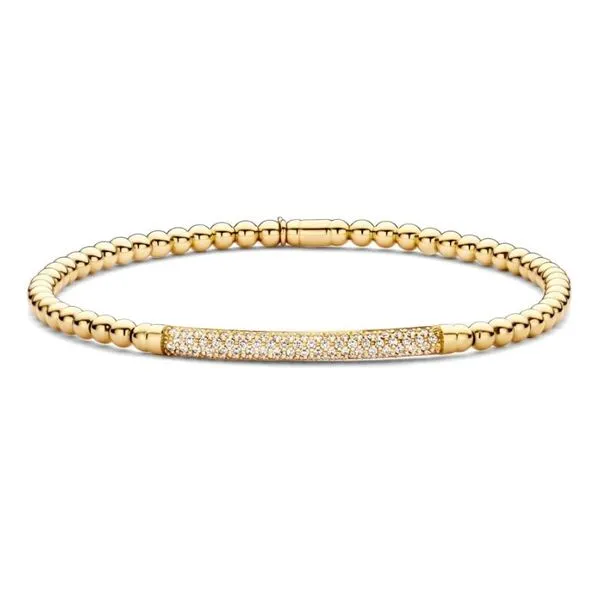Diamond Bar Stretch Bracelet Simon Jewelers High Point, NC