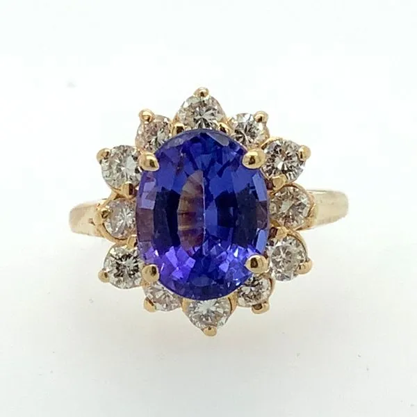 Tanzanite and Diamond Ring Simon Jewelers High Point, NC