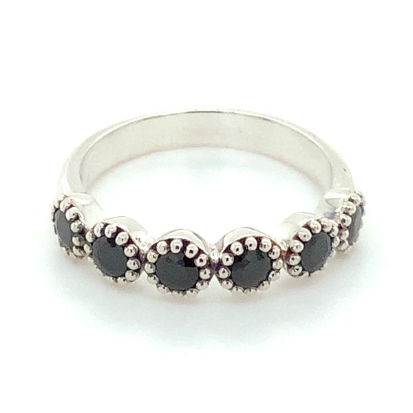 Black Spinel Ring Image 2 Simon Jewelers High Point, NC