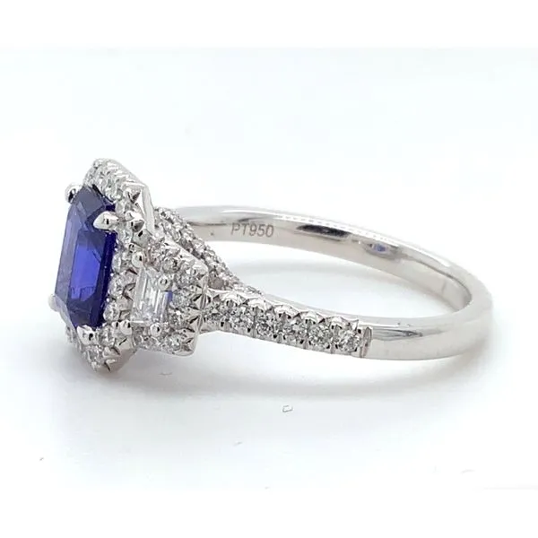 Sapphire and Diamond Ring Image 2 Simon Jewelers High Point, NC