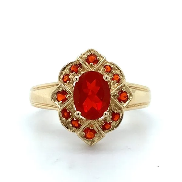 Mexican Fire Opal Ring Simon Jewelers High Point, NC