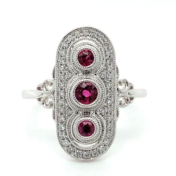 Ruby and Diamond Fashion Ring Simon Jewelers High Point, NC