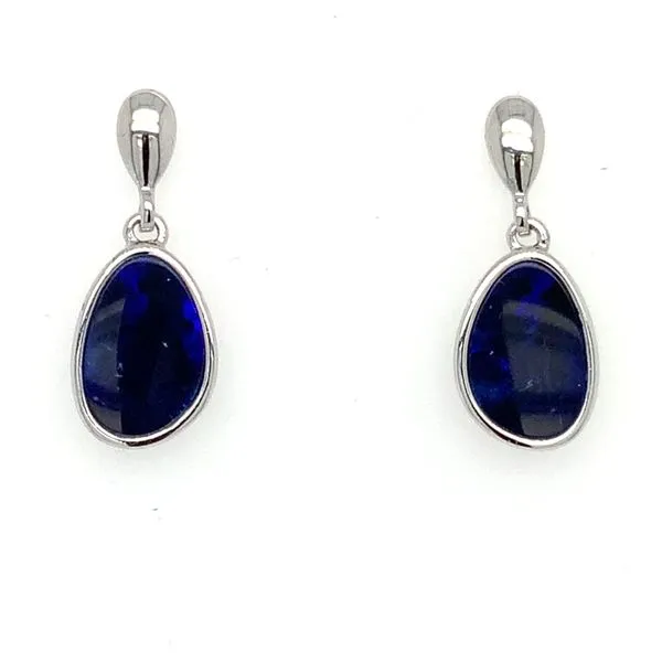 Doublet Australian Opal Earrings Simon Jewelers High Point, NC