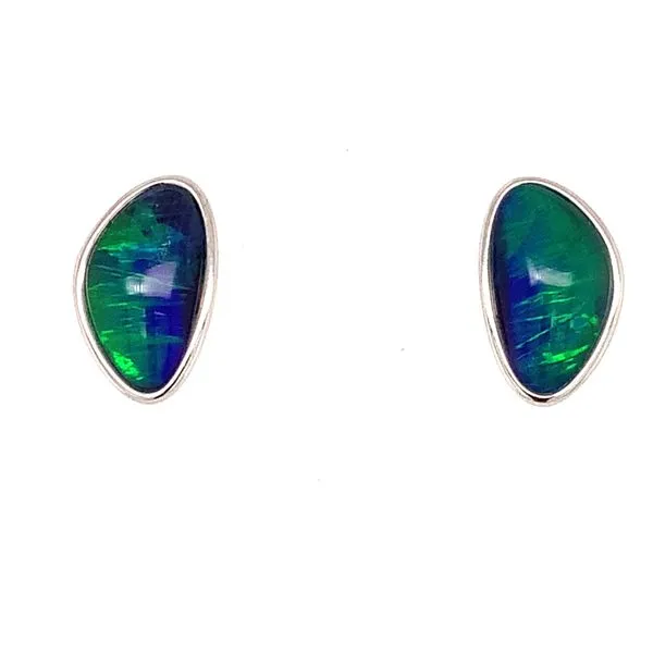 Triplet Australian Opal Studs Simon Jewelers High Point, NC