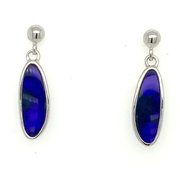 Australian Doublet Opal Earrings Simon Jewelers High Point, NC