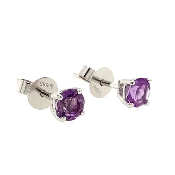 Amethyst Earrings Image 2 Simon Jewelers High Point, NC