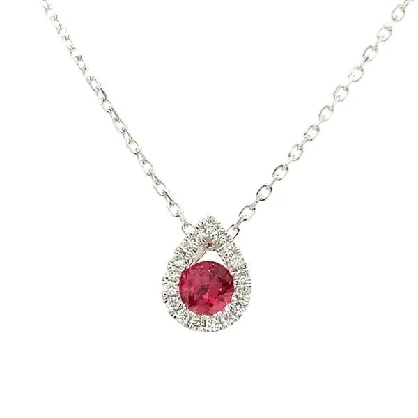 Ruby and Diamond Pendant Simon Jewelers High Point, NC