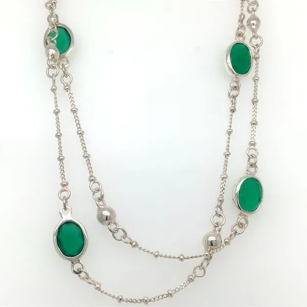 Green Onyx Necklace Simon Jewelers High Point, NC