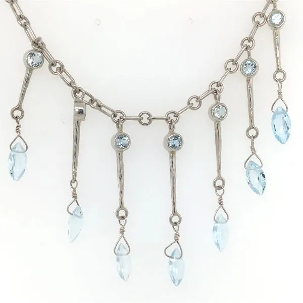 Blue Topaz Necklace Simon Jewelers High Point, NC