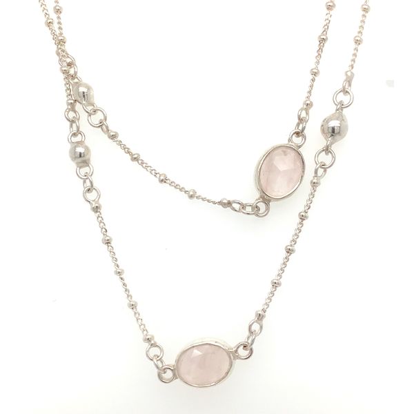 Rose Quartz Necklace Simon Jewelers High Point, NC