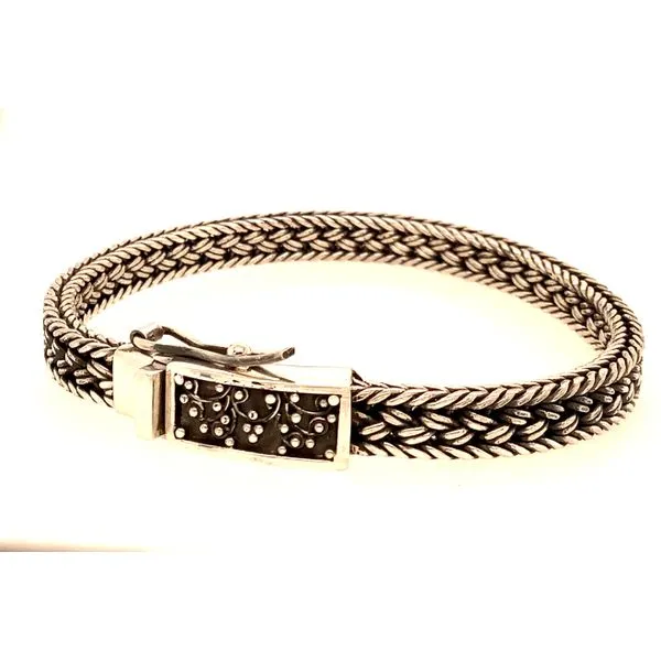Woven Silver Bracelet Simon Jewelers High Point, NC