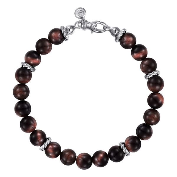 Men's Tiger Eye Beaded Bracelet Simon Jewelers High Point, NC