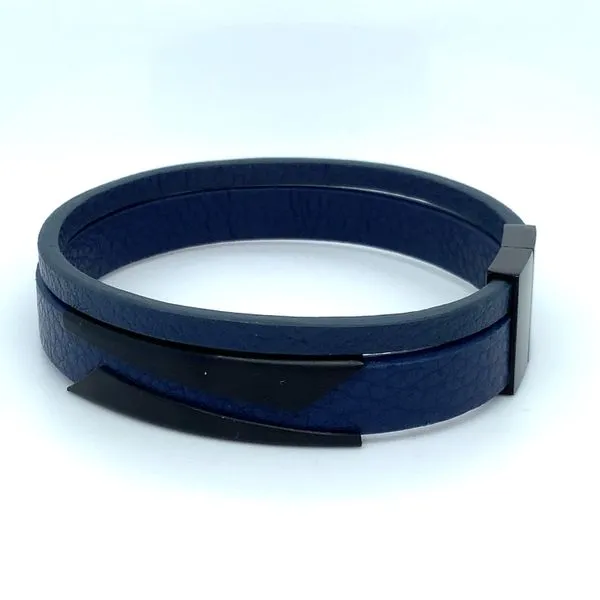 Men's Leather Bracelet Simon Jewelers High Point, NC