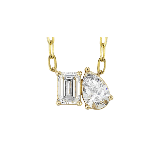 ALD 14K White Gold Lab Grown Necklaces Steve Lennon & Co Jewelers  New Hartford, NY