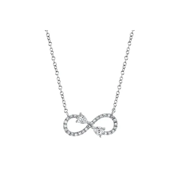 SHY 14K White Gold Diamond  Fashion Necklace/ Pendant Steve Lennon & Co Jewelers  New Hartford, NY