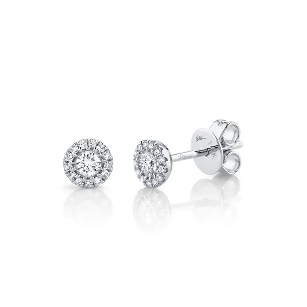 SHY 14K White Gold Diamond Fashion Studs Steve Lennon & Co Jewelers  New Hartford, NY