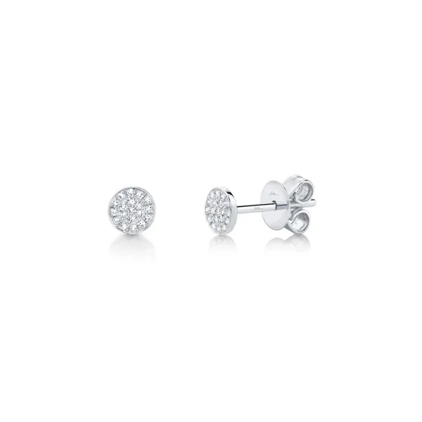 SHY 14K White Gold Diamond Fashion Studs Steve Lennon & Co Jewelers  New Hartford, NY