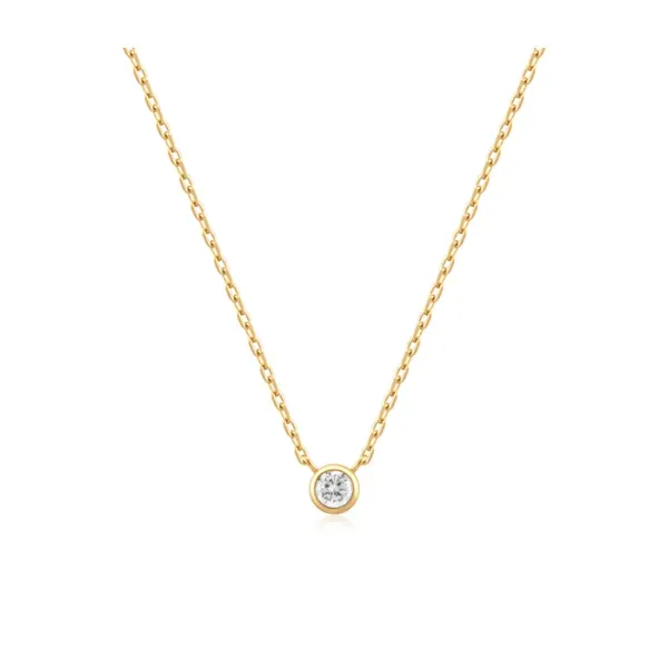 AH Sterling Silver Silver Necklace W/Stone Steve Lennon & Co Jewelers  New Hartford, NY