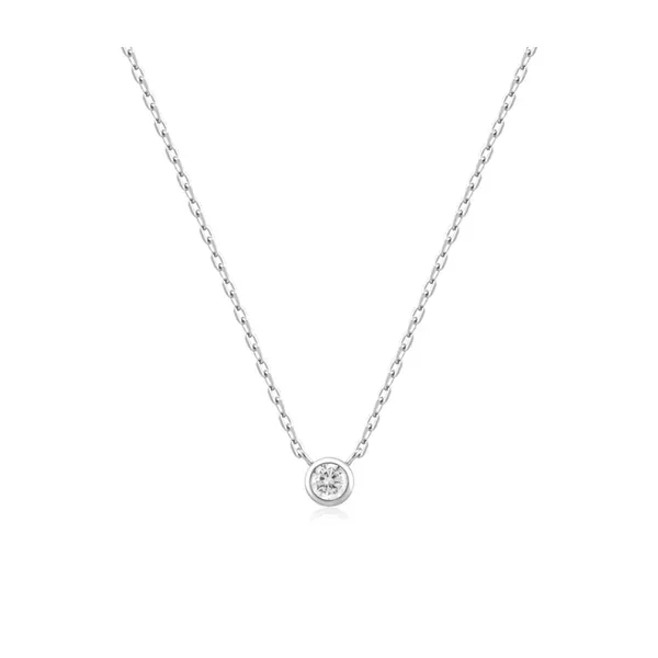 AH Sterling Silver Silver Necklace W/Stone Steve Lennon & Co Jewelers  New Hartford, NY