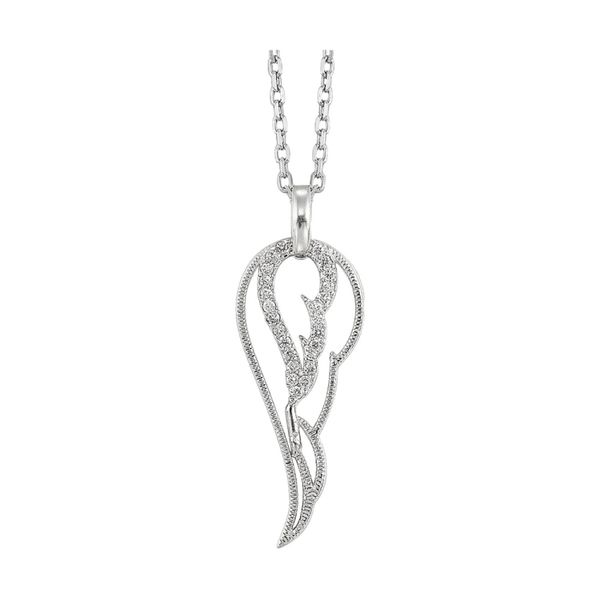 GO Sterling Silver Silver Necklace W/Stone Steve Lennon & Co Jewelers  New Hartford, NY