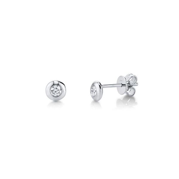 SHY 14K White Gold Diamond Fashion Studs Steve Lennon & Co Jewelers  New Hartford, NY