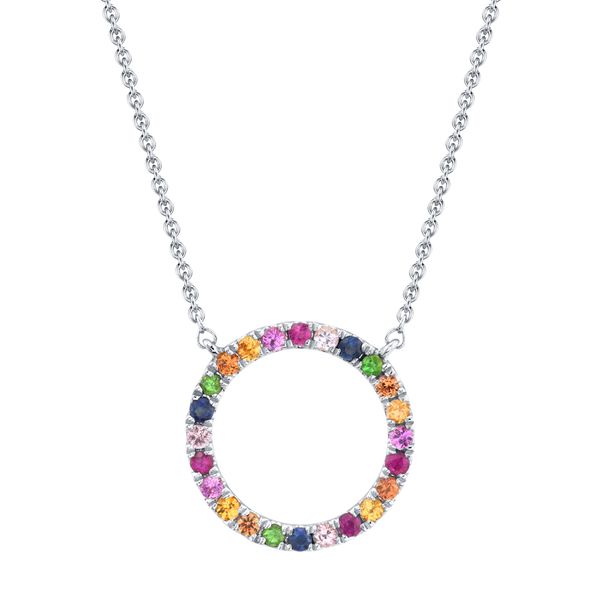 Colored Stone Necklace Steve Lennon & Co Jewelers  New Hartford, NY