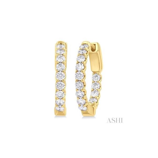 Diamond Hoops/Huggies Steve Lennon & Co Jewelers  New Hartford, NY