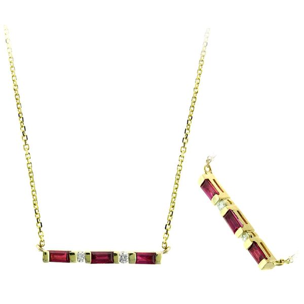 Colored Stone Necklace Steve Lennon & Co Jewelers  New Hartford, NY