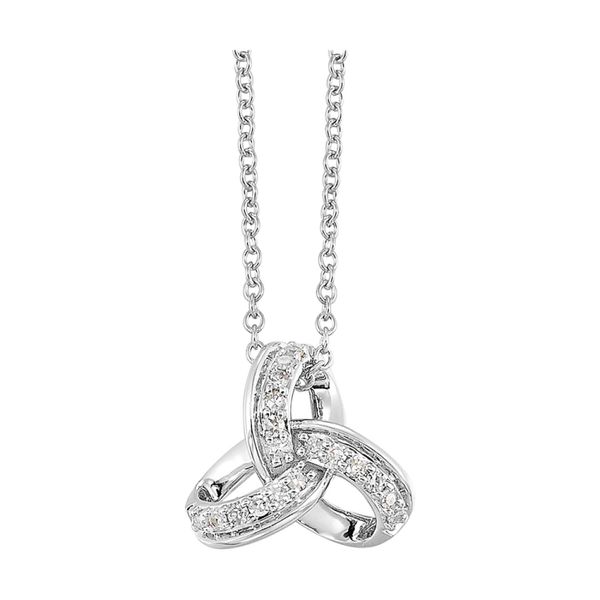 GO 10K White Gold Gold Necklace W/Pendant/Charm Steve Lennon & Co Jewelers  New Hartford, NY
