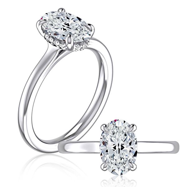 AJ 14K White Gold Ladies Engagement Ring Steve Lennon & Co Jewelers  New Hartford, NY