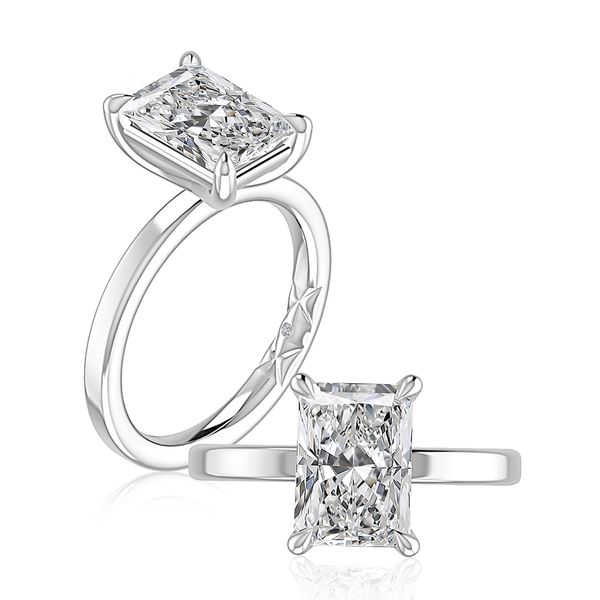 AJ 14K White Gold Ladies Engagement Ring Steve Lennon & Co Jewelers  New Hartford, NY