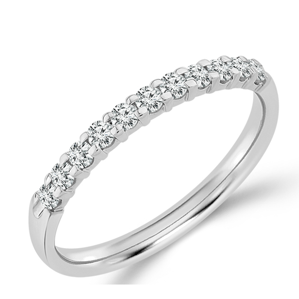 14K White Gold Band Ring Steve Lennon & Co Jewelers  New Hartford, NY