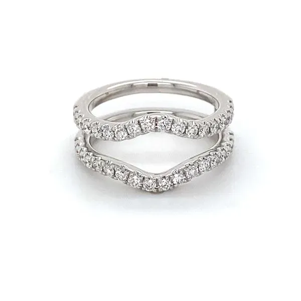14K White Gold Band Ring Steve Lennon & Co Jewelers  New Hartford, NY