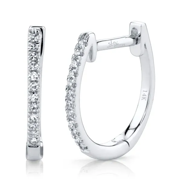 14K White Gold Earrings Steve Lennon & Co Jewelers  New Hartford, NY