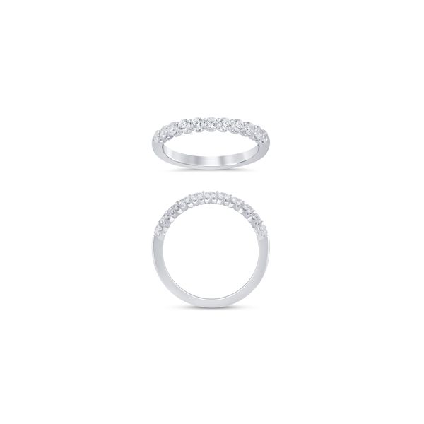 14K White Gold Anniversary Band Ring Steve Lennon & Co Jewelers  New Hartford, NY