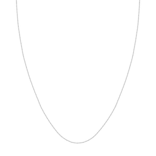 10K White Gold Cable Chain Steve Lennon & Co Jewelers  New Hartford, NY