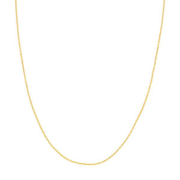 10K Yellow Gold Rope Chain Steve Lennon & Co Jewelers  New Hartford, NY