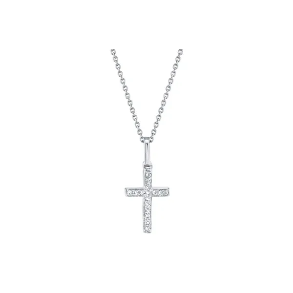 14K White Gold Religious Pendant Steve Lennon & Co Jewelers  New Hartford, NY