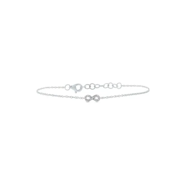 14K White Gold Link Bracelet Steve Lennon & Co Jewelers  New Hartford, NY
