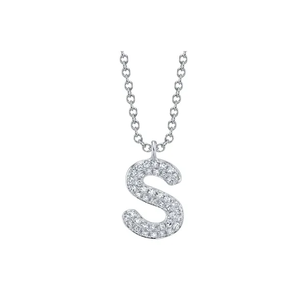 14K White Gold Pendant Necklace Steve Lennon & Co Jewelers  New Hartford, NY