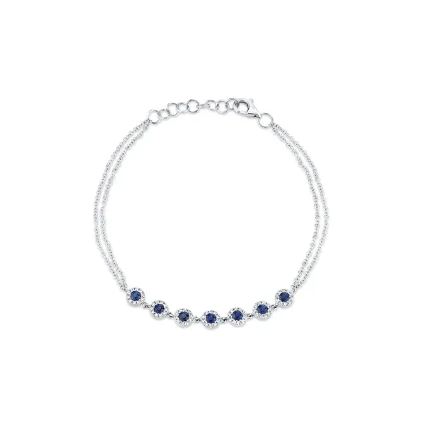 14K White Gold Link Bracelet Steve Lennon & Co Jewelers  New Hartford, NY