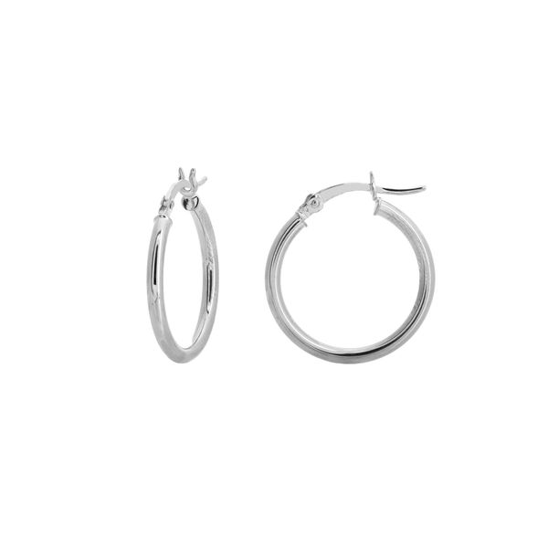 10K Yellow Gold Hoop Earrings Steve Lennon & Co Jewelers  New Hartford, NY
