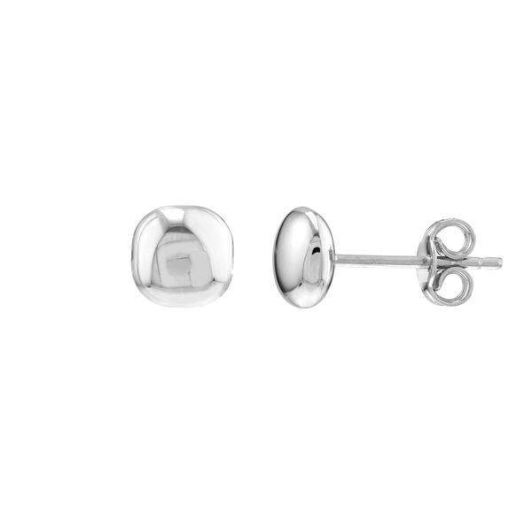 14K White Gold Stud Earrings Steve Lennon & Co Jewelers  New Hartford, NY