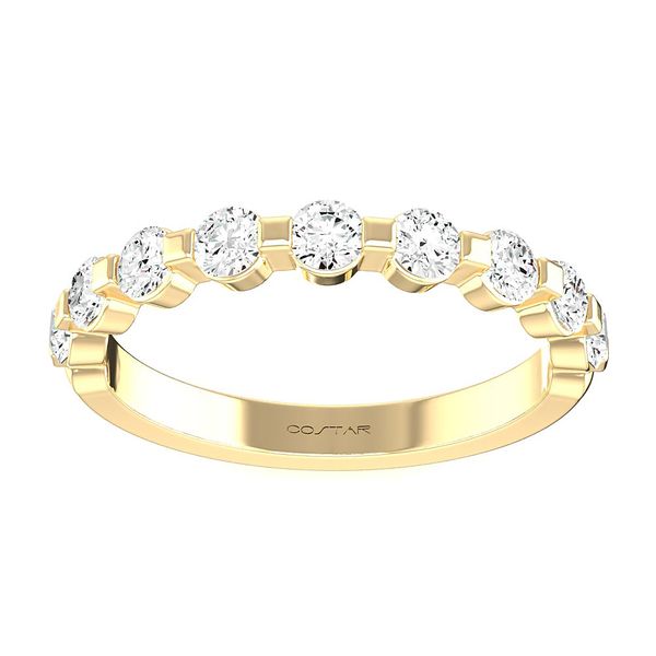 COS 14K White Gold Ladies Wedding Band Steve Lennon & Co Jewelers  New Hartford, NY