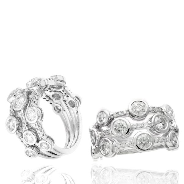 RG 14K White Gold Diamond Fashion Ring Steve Lennon & Co Jewelers  New Hartford, NY