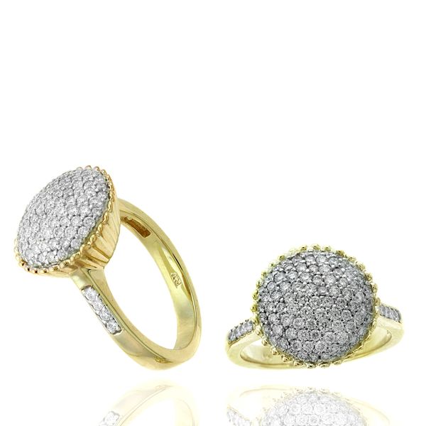 RG 14K Yellow Gold Diamond Fashion Ring Steve Lennon & Co Jewelers  New Hartford, NY