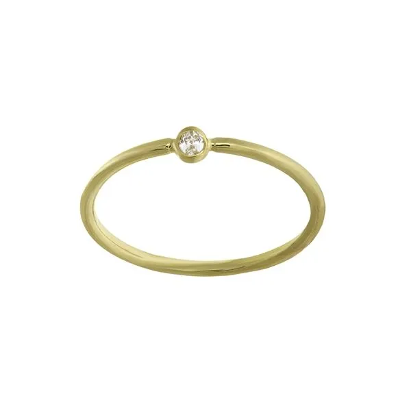 14KT YELLOW GOLD 3PT ROUND DIAMOND RING Steve Lennon & Co Jewelers  New Hartford, NY