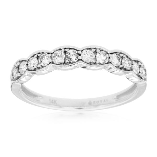 RJM 14K White Gold Diamond Fashion Ring Steve Lennon & Co Jewelers  New Hartford, NY